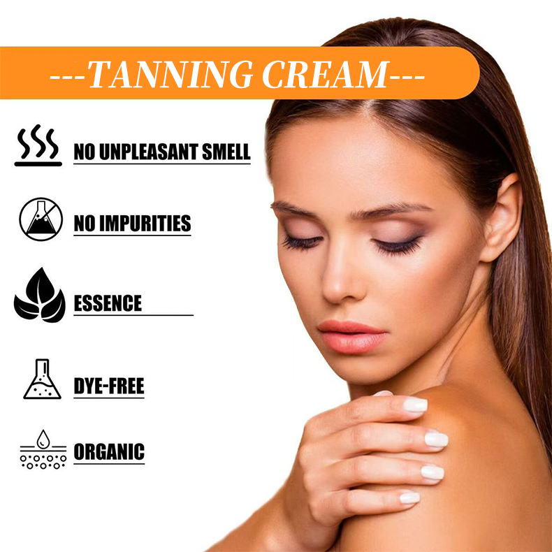 OEM Tanning Body Cream Processing Tanning Aid Tanner Lotion