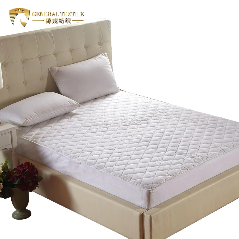 Quilted Synthetic Fiber Hotel Mattress Cover/ Protector for Bedding Linen