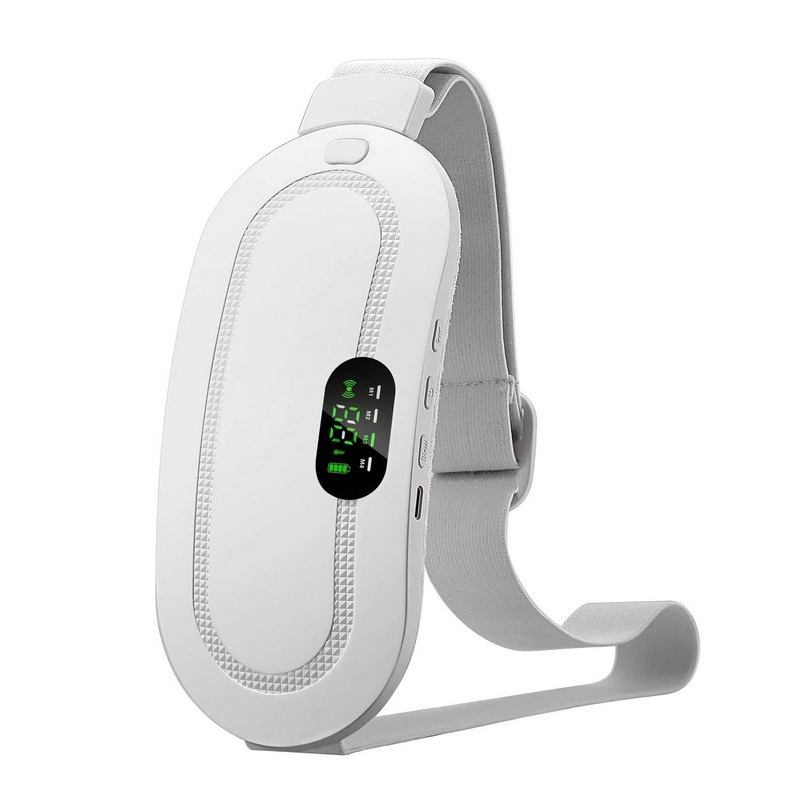 Fast Heating Device for Women and Girls with Heat Level and Massage Modes for Back or Belly Portable Cordless Electric Waist Belt Heating Pad