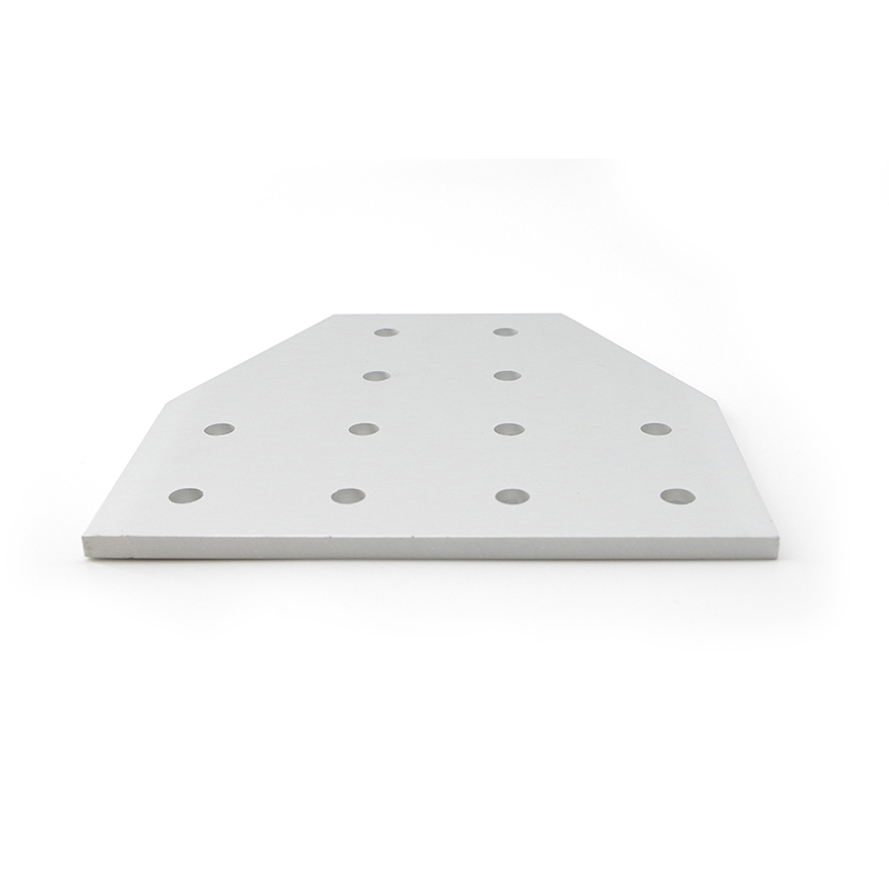 China Manufacturer OEM ODM RoHS 6084 12 Hole Tee Joining Aluminum Plate #4080 for Aluminum Profile 3060 4080
