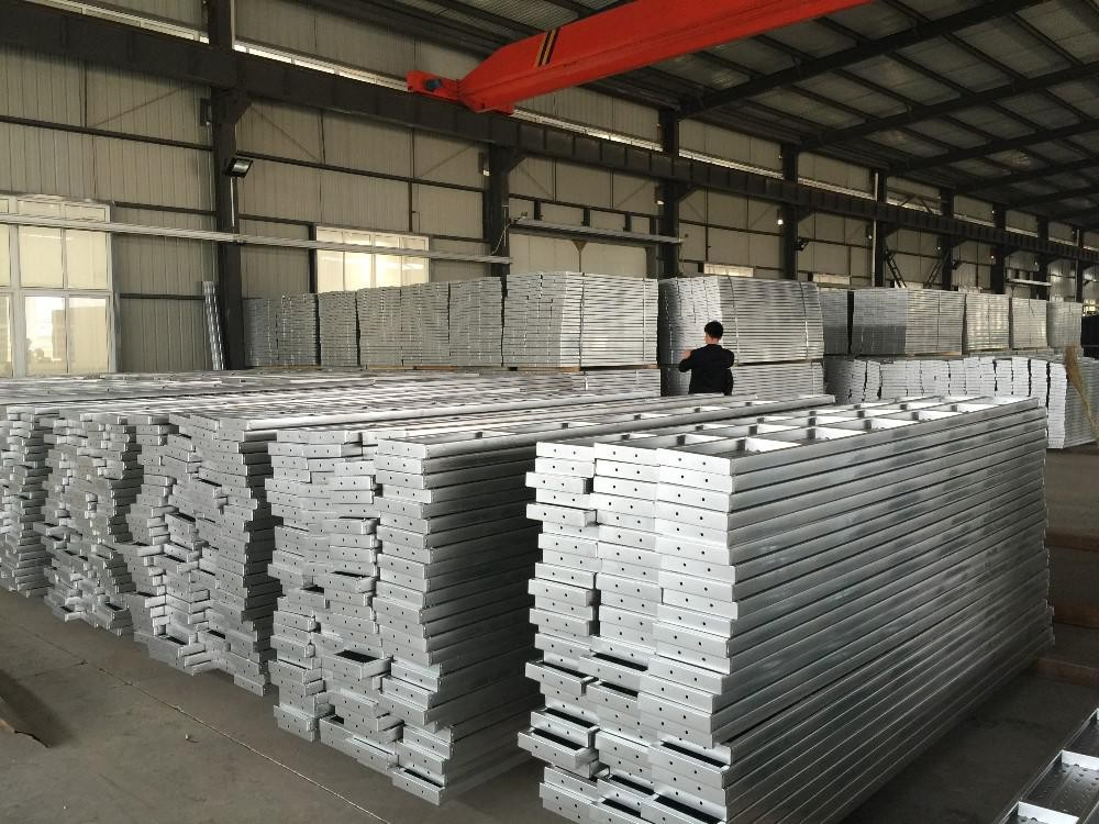 Galvanized Steel Scaffolding Walking Board Steel Plank Staircase Catwalk