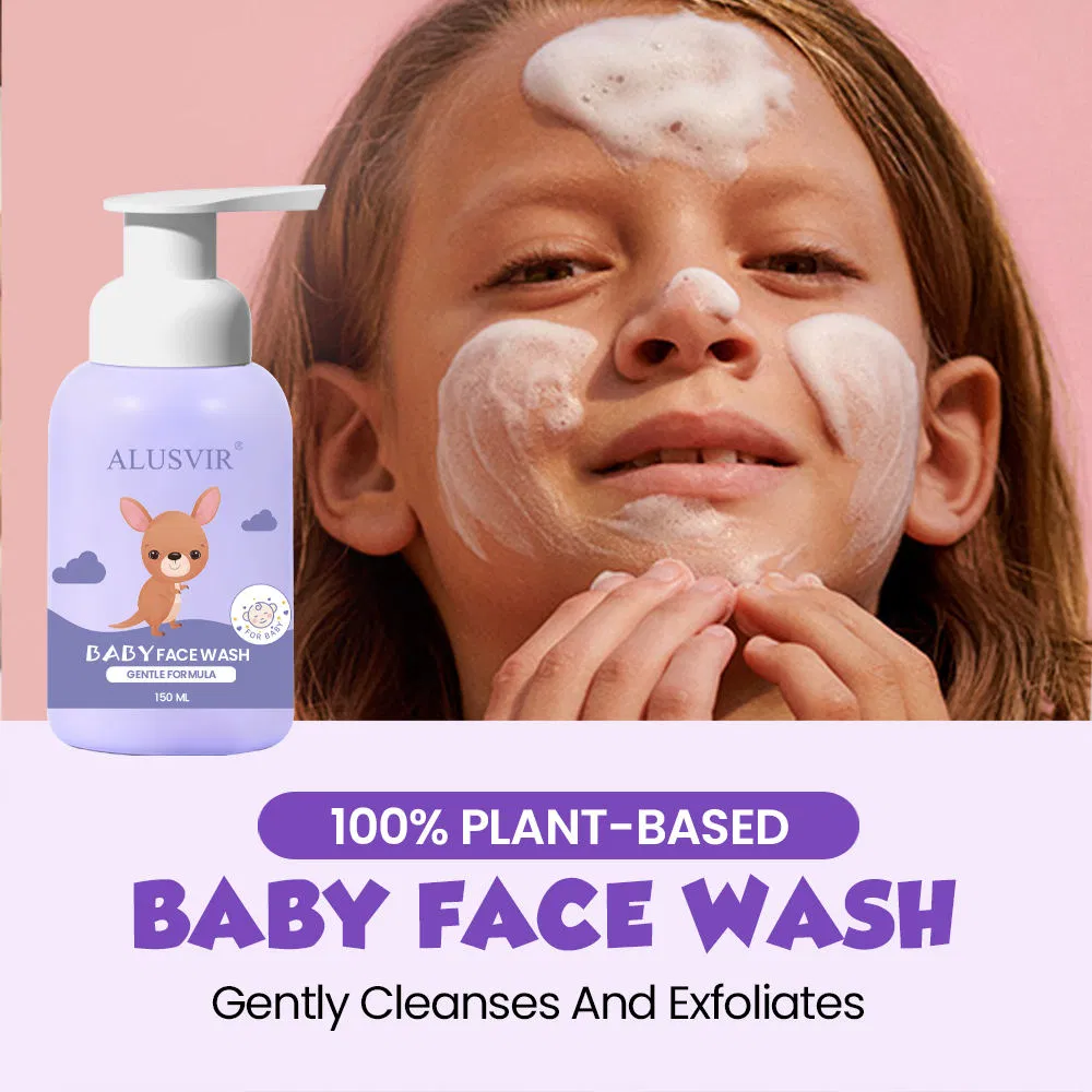Children's Facial Cleansing Milk Gentle Foaming Formula Non-Irritating Formula