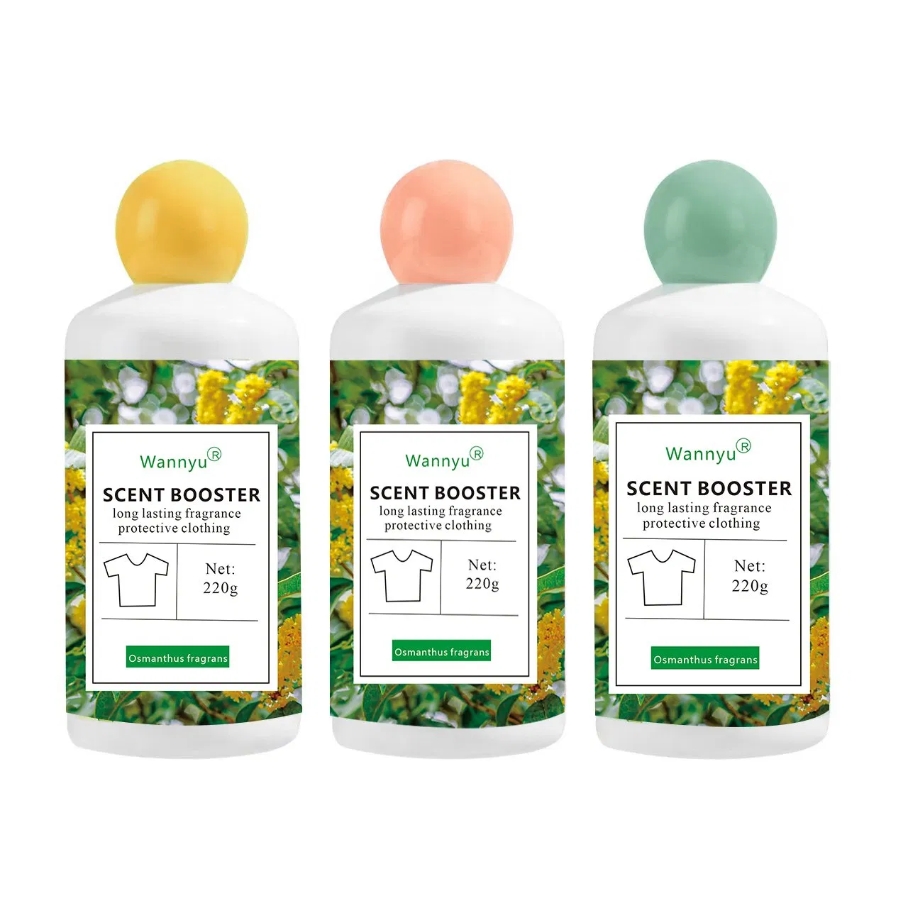 Easily Dissolve Biodegradable Fragrance Long Lasting 1 Month Natural Laundry Scent Booster