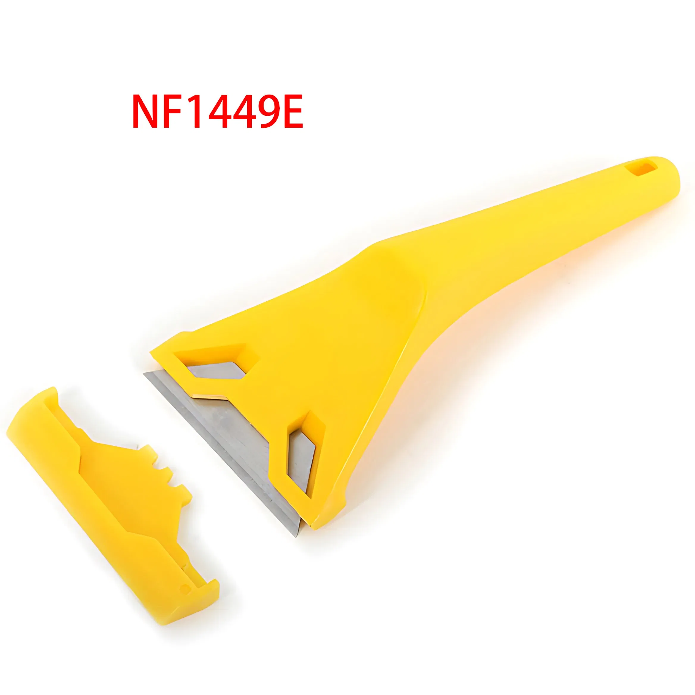 Clean Window Cleaning Scraper Plastic Razor Scraper with Metal Blades