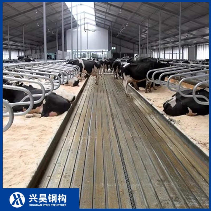 Thermally Insulated Frame Prefab Metal Storage Farming Equipment Steel Structure Sheep/Goat/Pig/Hog/Cattle/Cow/Poultry House/Shed