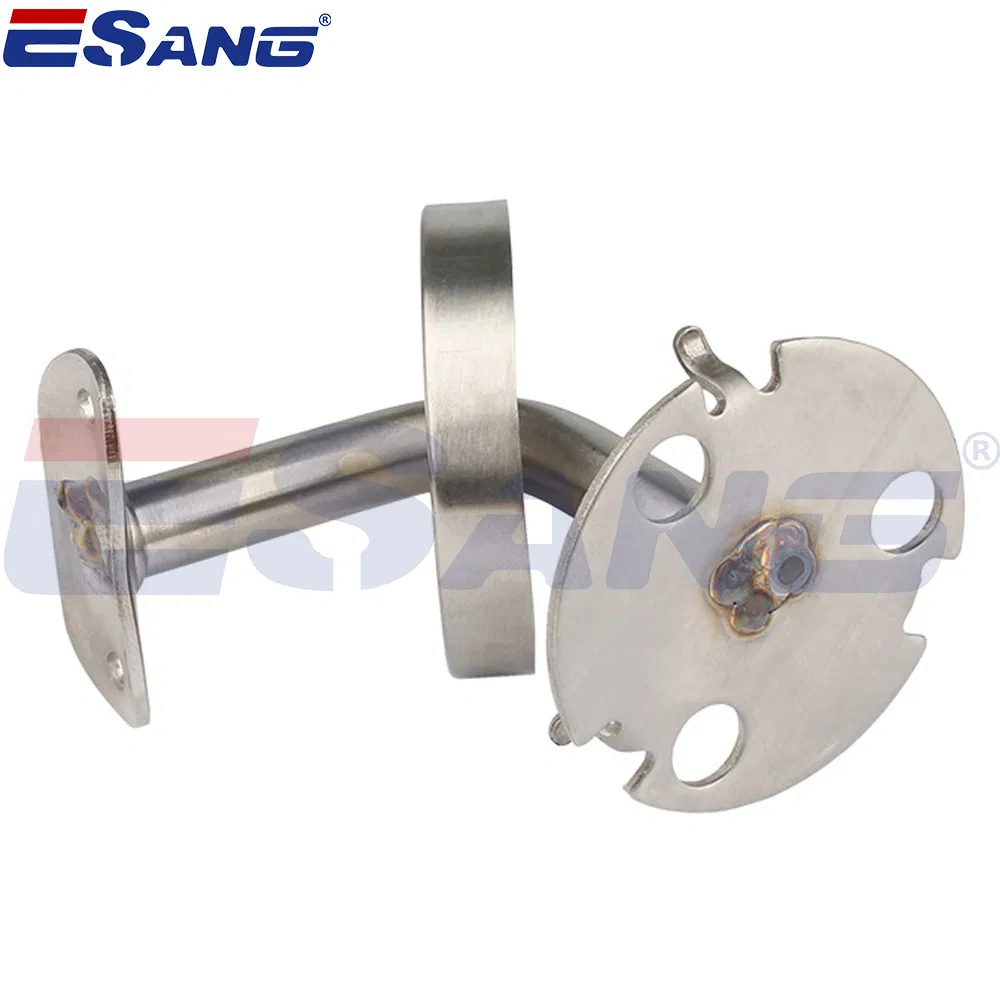 Esang Wall and Glass Mount Stair Railing Balustrade Adjustable Stainless Steel Handrail Bracket