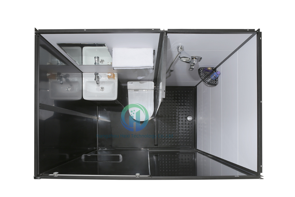 Quick Install Shower Room with Toilet Prefab Modular Unit All in One Bathroom