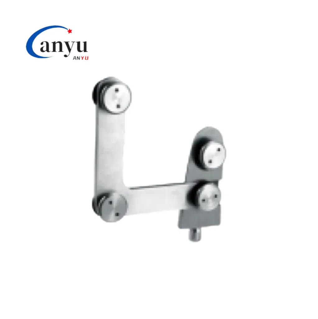 Stainless Steel Glass Hardware Fitting Over Panel Connectors Pivots Glass Hardware