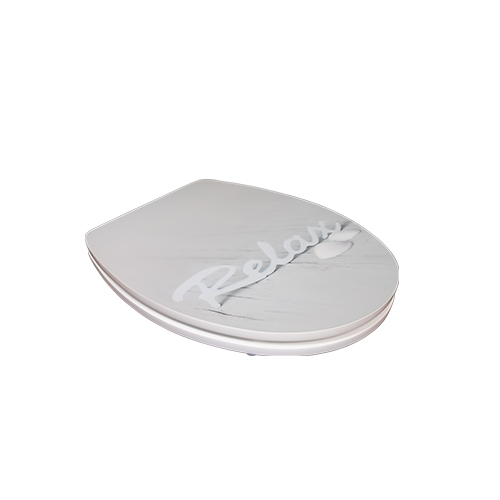 Elongated One-Piece Us Style Base Covers Family Toilet Seat