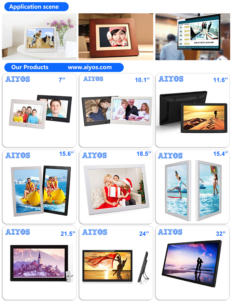 Wholesale High Quality 10 Inch Video Playback Digital Picture Photo Frame