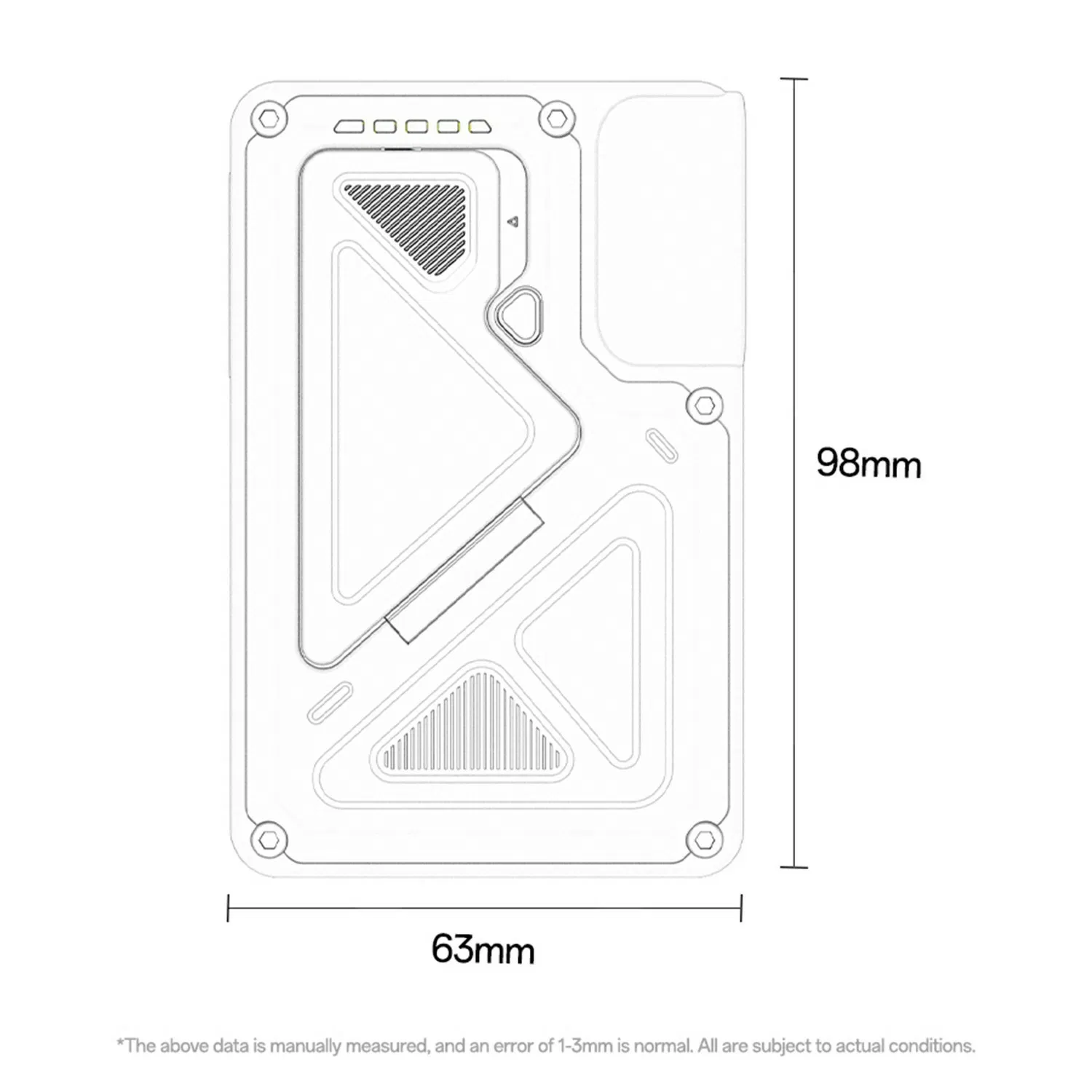 Yesido Yp89 10000mAh Power Bank с беспроводной зарядкой и подставкой