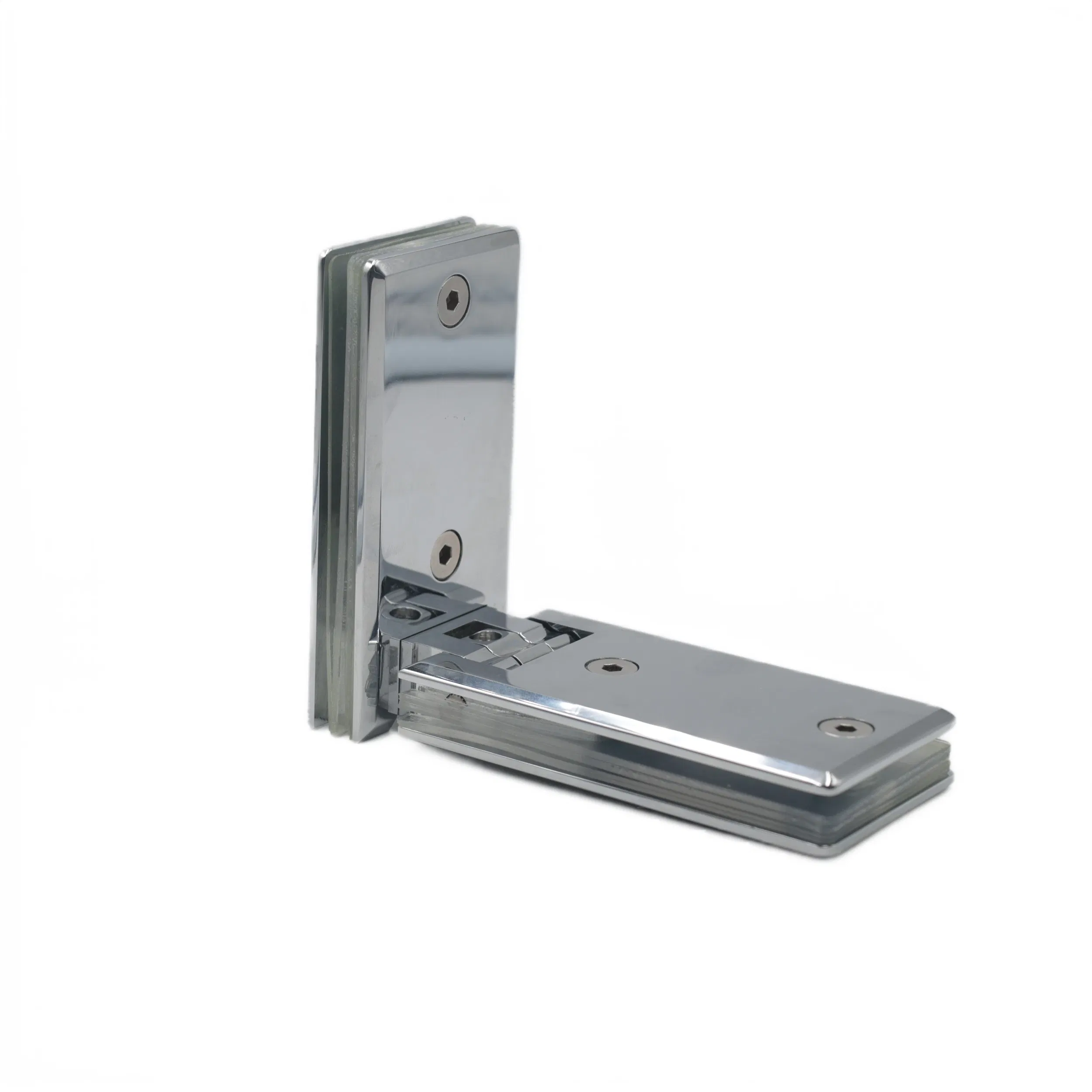Premium Heavy Duty Adjustable Brass Shower Door Hinges