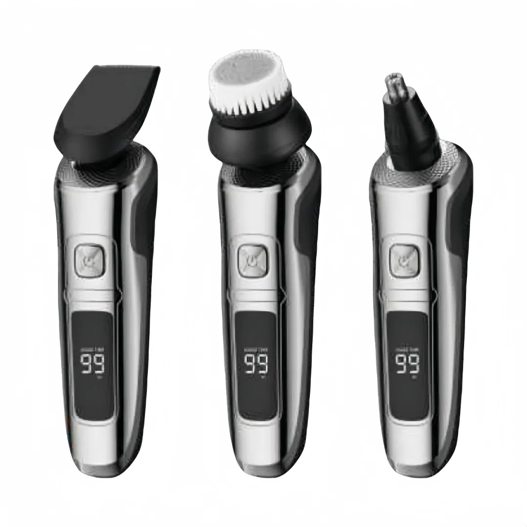 Washable Charging Reusable 3 Blade Automatic Cleaning Man's Grooming Electric Shaver