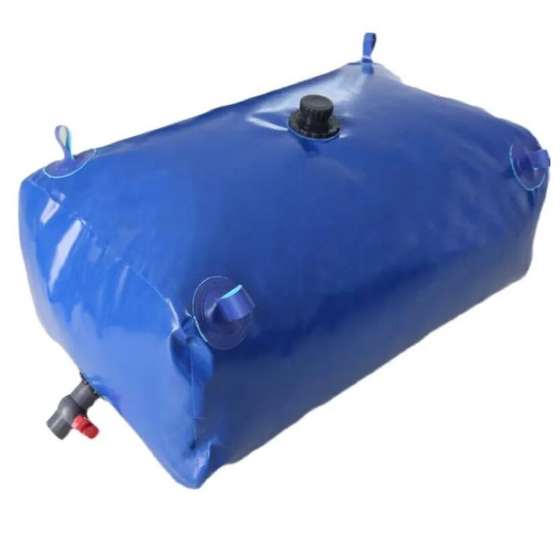 Flexible 0.9mm PVC Tarpaulin Inflatable Water Bladder Tanks