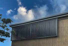 Building Facade Decorative Sun Shade Panel Exterior Wall Decoration Aluminum Fixed Louver