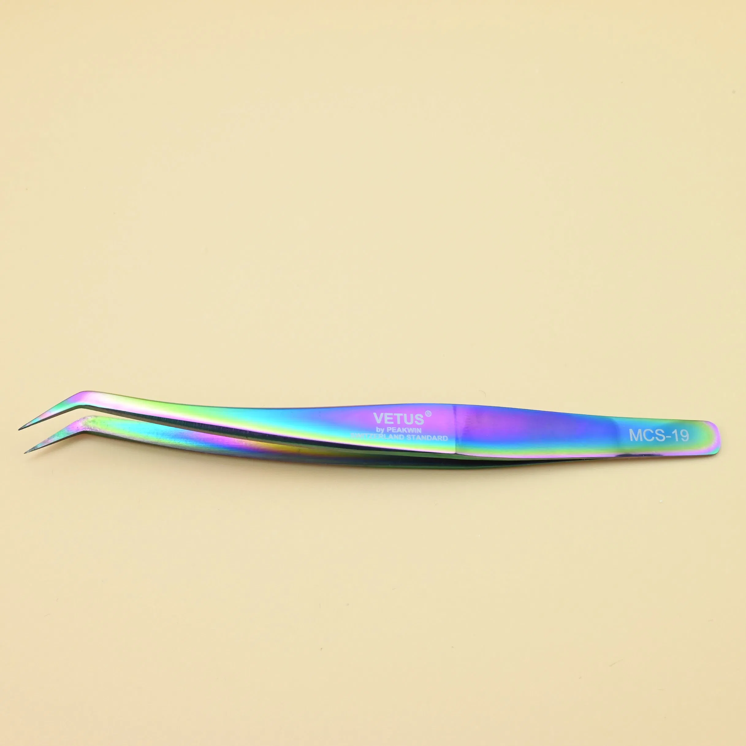Mt Lashes China Wholesale High Quality Precision Slant Eyebrow Eyelashes Tweezer