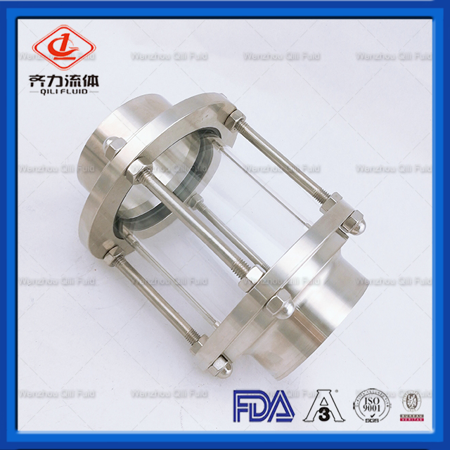 Good Grade Forged Sanitary Stainless Steel Threaded Sight Glass