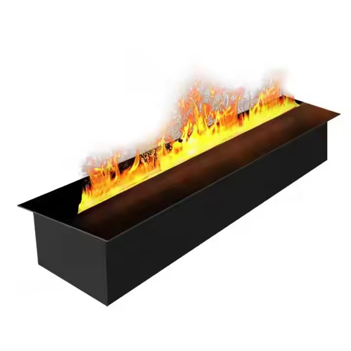 New Fashion Good Smart Media Insert Home Appliance 3D Atomized Fireplace