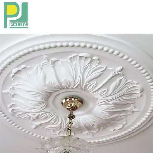 Wholesale New Pop Design Corniche Gypsum Ceilings Rose Domes