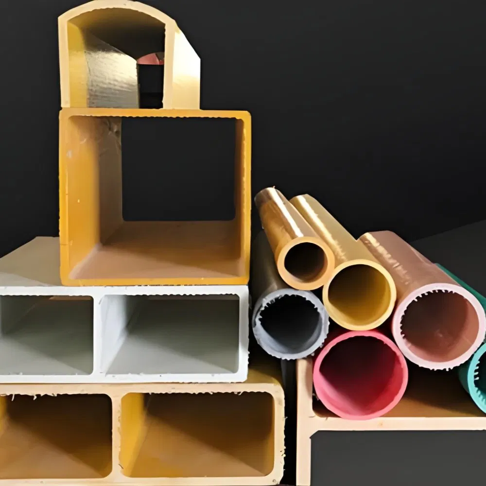 Профиль круглый стеклопластиковый 50x50x3 мм, высокопрочный