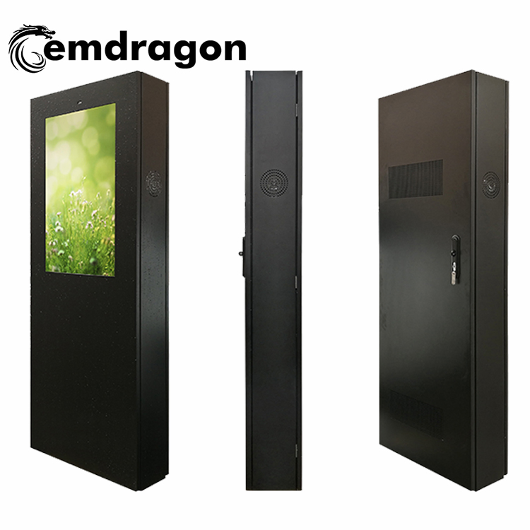 32-дюймовый ветроохлаждаемый вертикальный рекламный экран