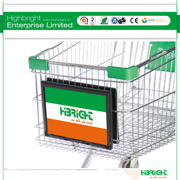 Shopping Trolley Cart Display Advertising Board
