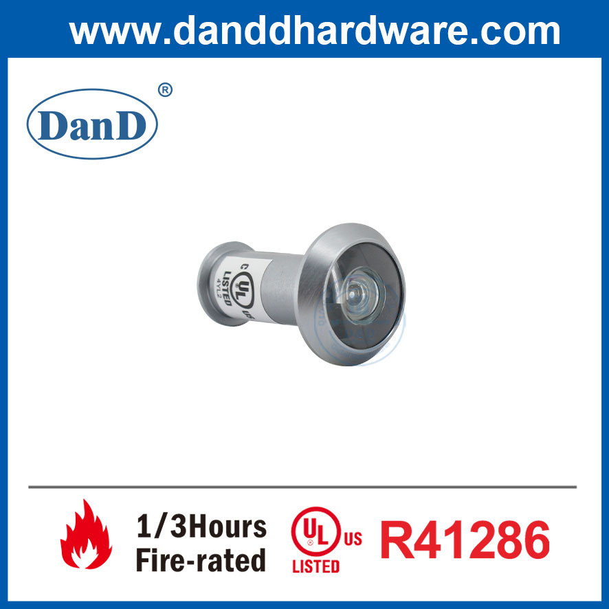 OEM Factory UL Listed Brass Wide Angle Safety House Door Viewer Peephole