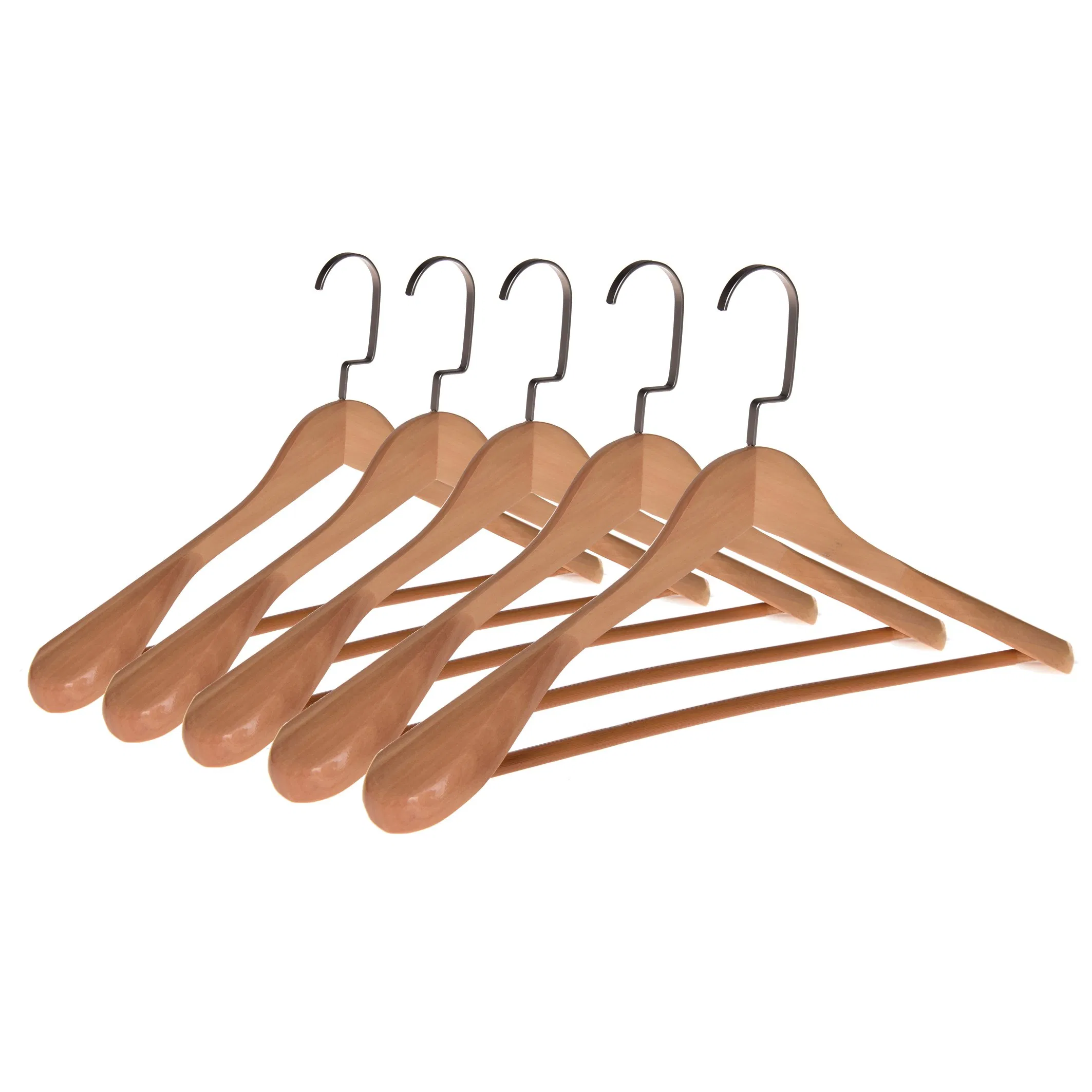 Coat Hangers High-Grade Wide Shoulder Wooden Solid Wood Suit Hanger