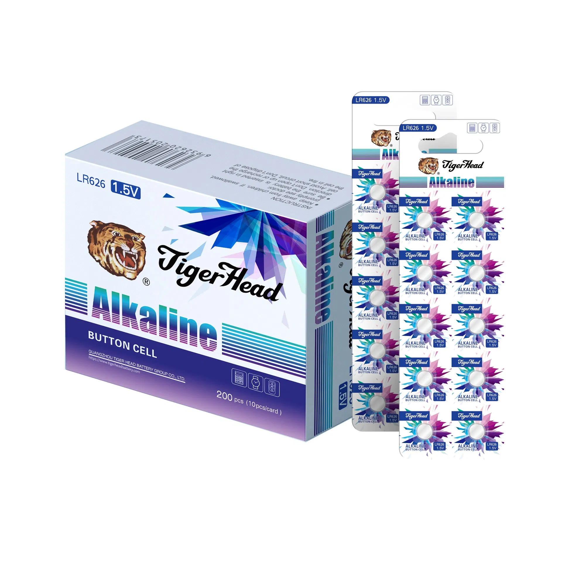 Батарейка-таблетка AG3 LR41 Alkaline Tiger Head