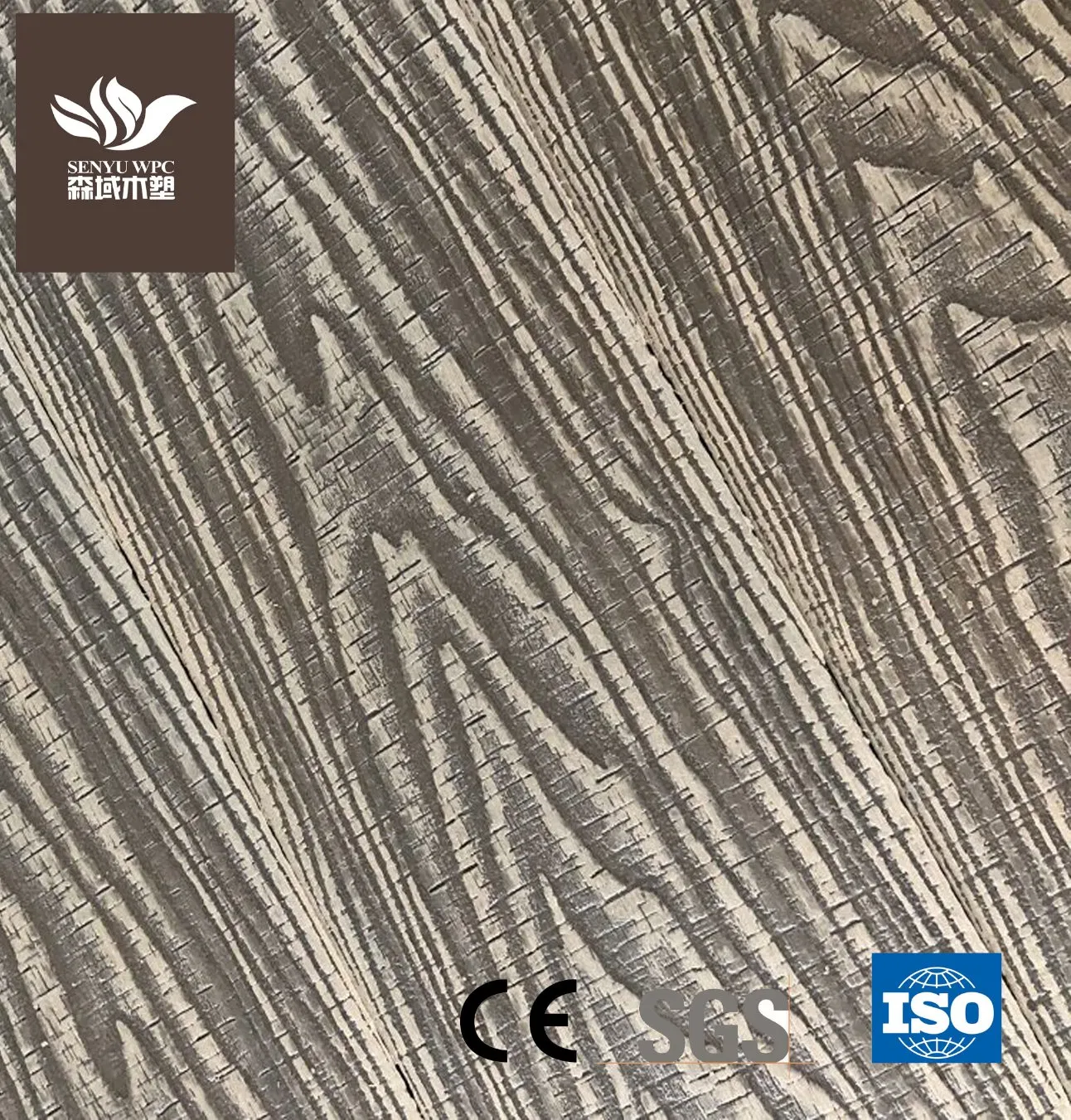 ВПК террасная доска 3D с противоскользящим покрытием для сада и балкона