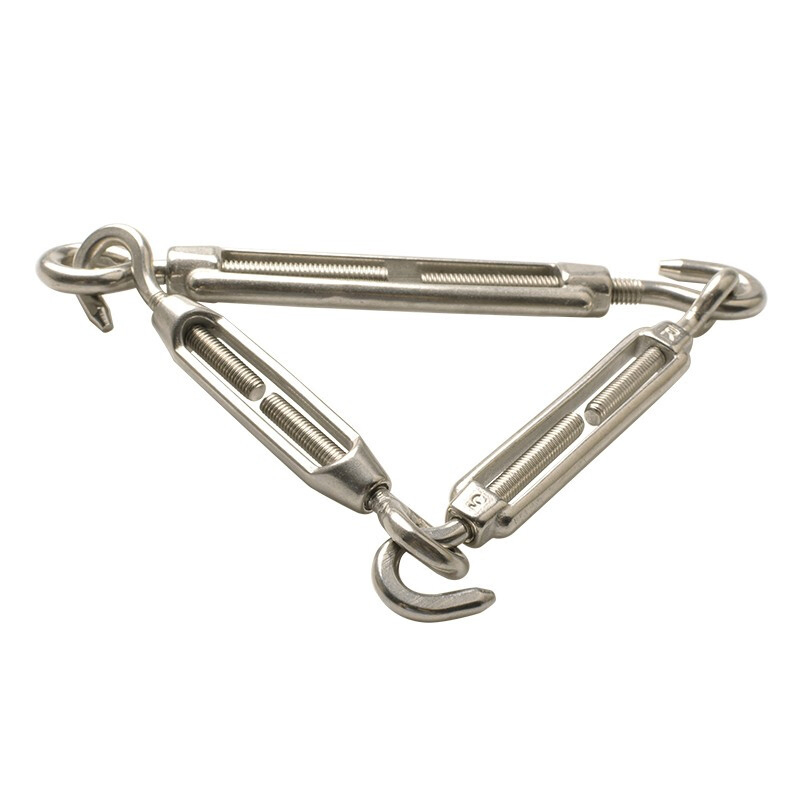 Stainless Steel 304 and 316 DIN1480 Hook Eye Turnbuckle with Size M4 to M20