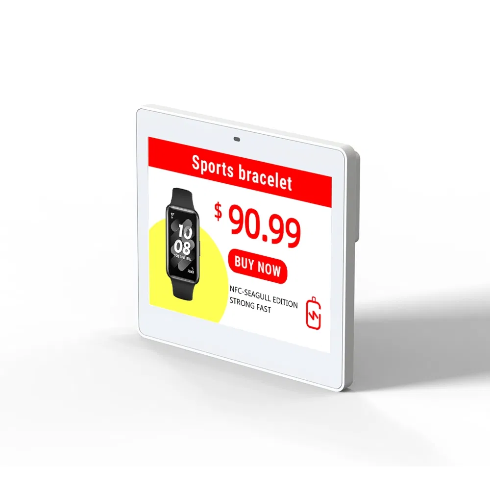4.2 Inch Dyesl E-Paper Digital Price Tag for Supermarkets and Retail Warehouses Display