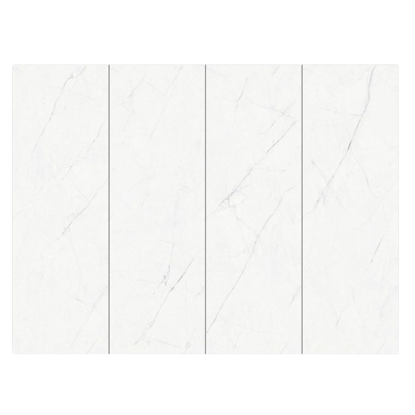 Artificial Sintered Stone Ceramic Polished Slabs Porcelain Floor Statuario Sintered Stone Tiles with Marble Look