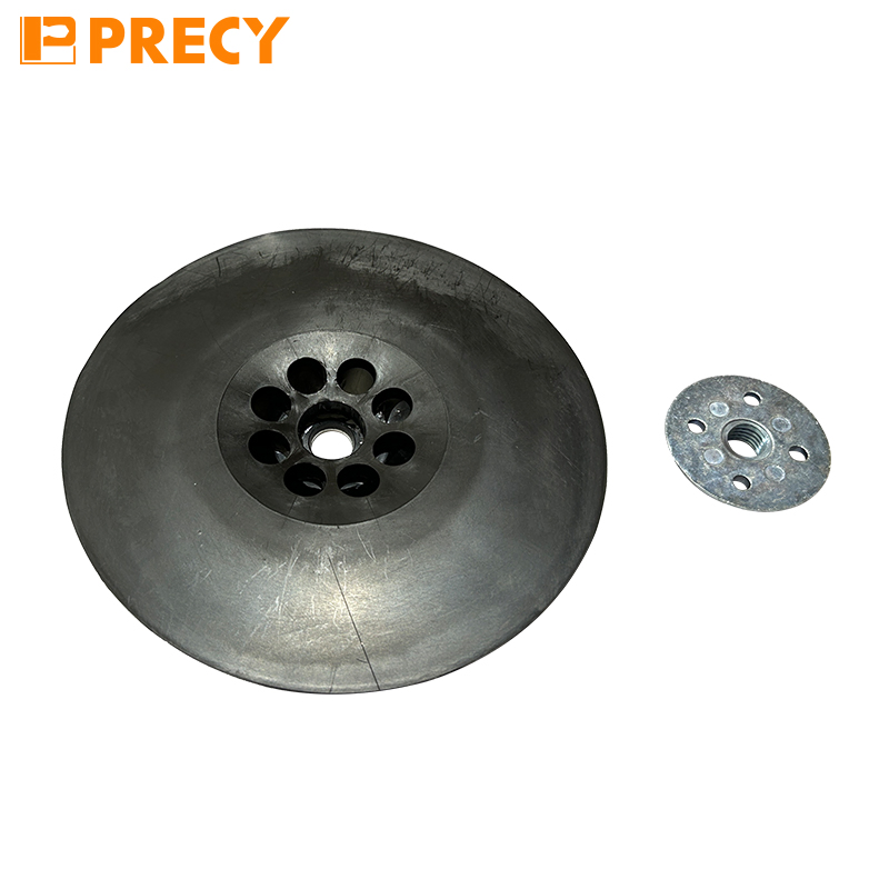 Rubber Sanding Pad for Grinding Machine - M14 Ø 180 mm Polishing Pad