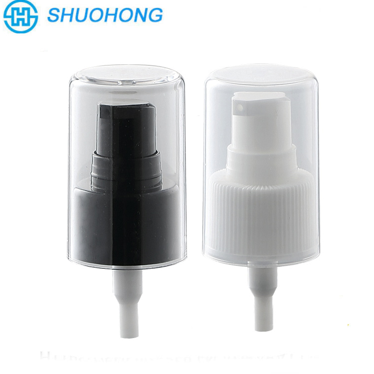 18-410 20-410 20-400 22-400 24-410 White Black Fine Mist Sprayer Plastic Pet Bullet Boston Round Bottle Treatment Pump