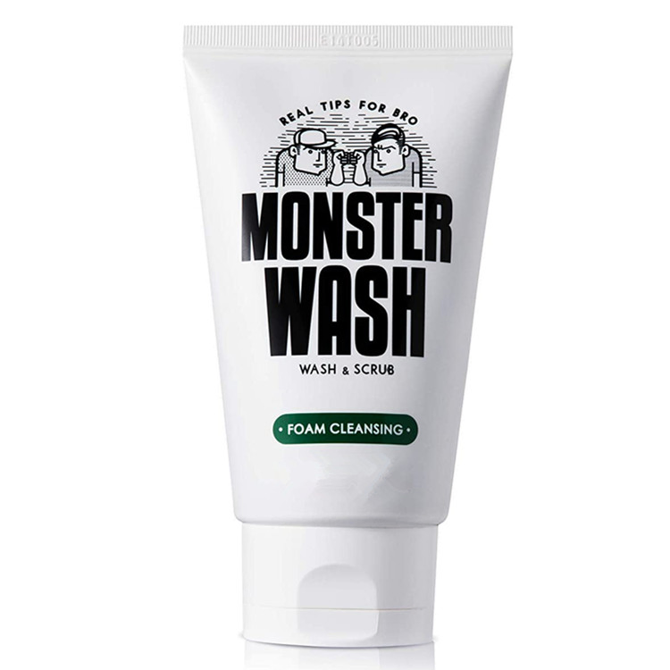 Natural Charcoal Face Wash for Acne Mens Facial Cleanser