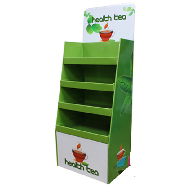 Custom Printed Corrugated Paper Shelf Display Box