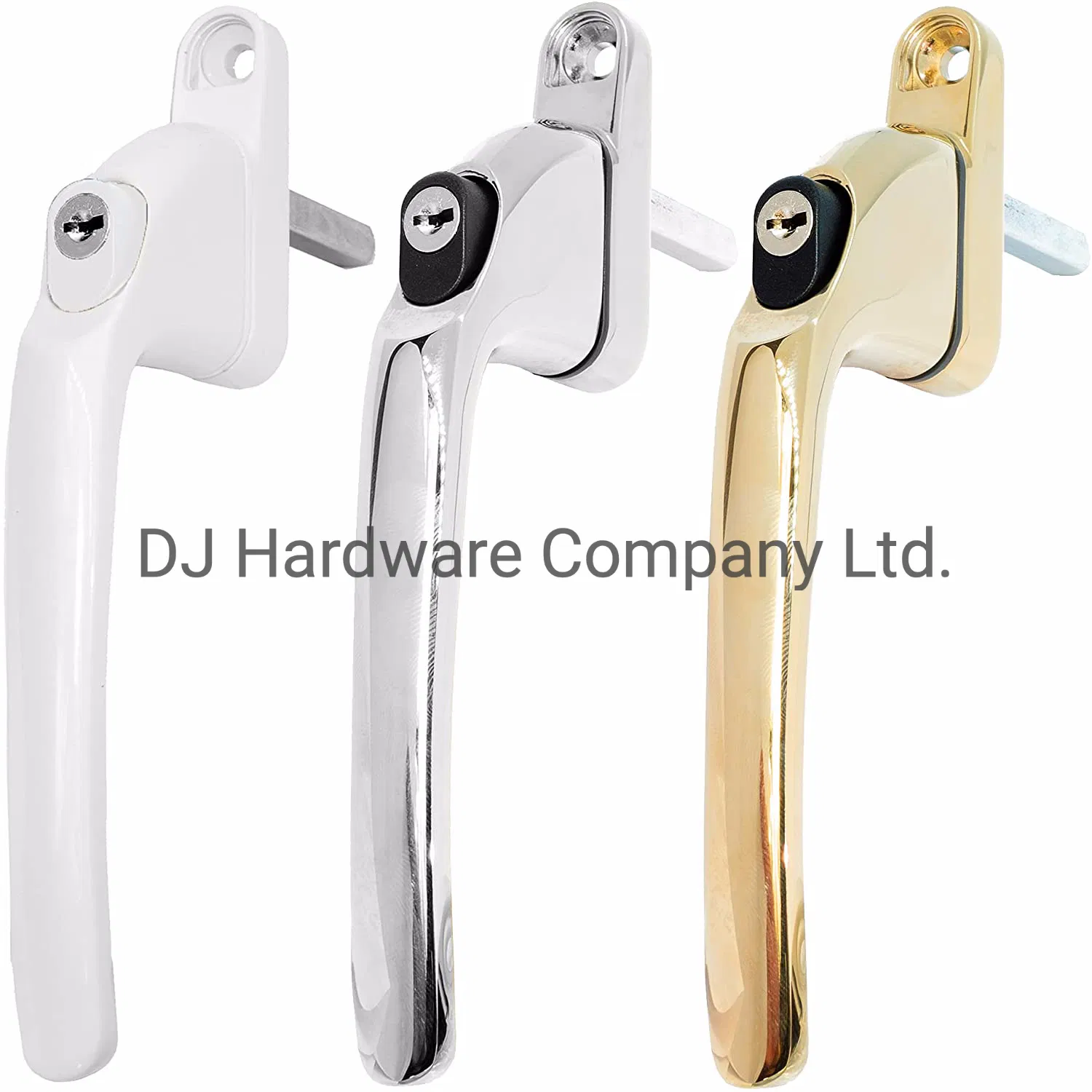 UPVC Universal Inline Lockable Window Handle Spindle Kit