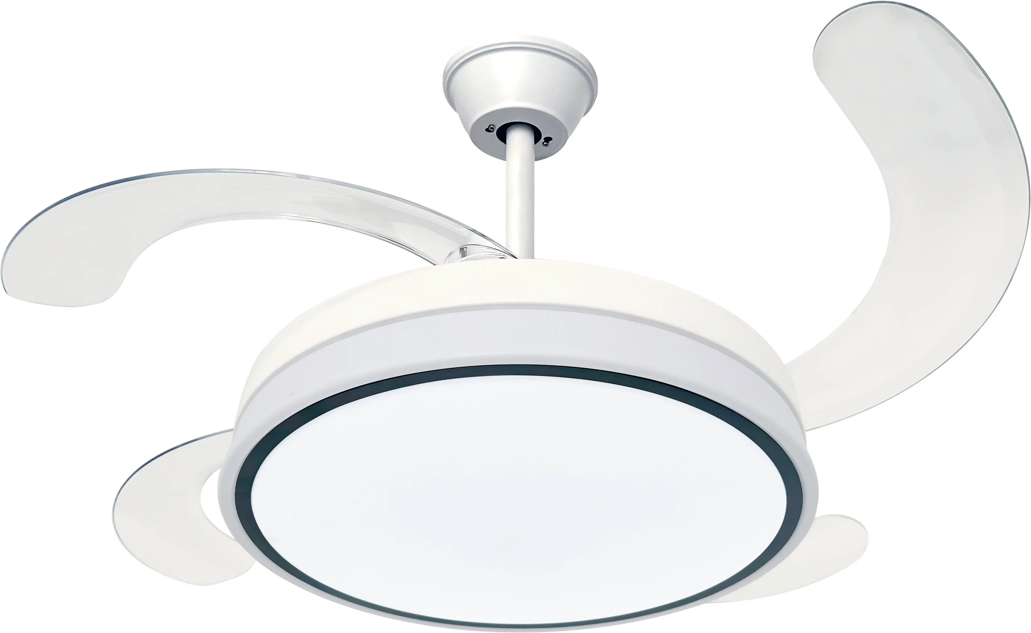 Home Use Ceiling Fan 42 Inch with LED Light Invisible