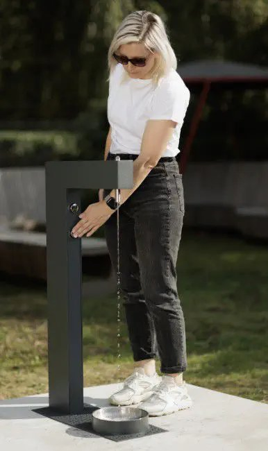 Public Outdoor Doggy Drinking Fountain