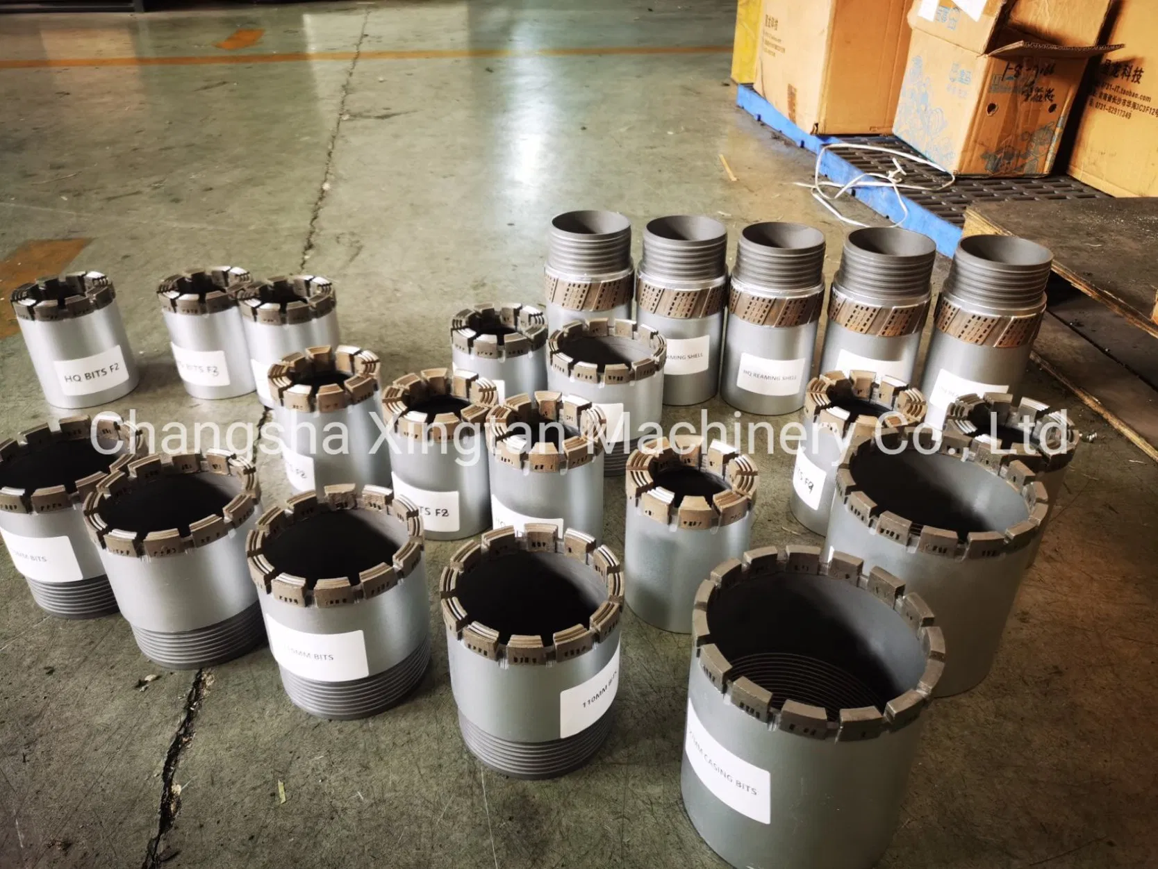 Bq Nq Hq Pq Diamond Core Drill Bit Best Quality Made in China