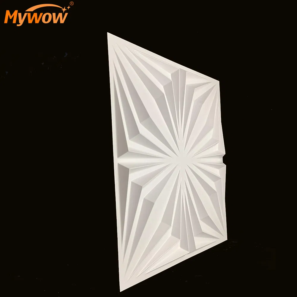 50X50cm 3D PVC Wall Panel for KTV & Hotal Wall Decor
