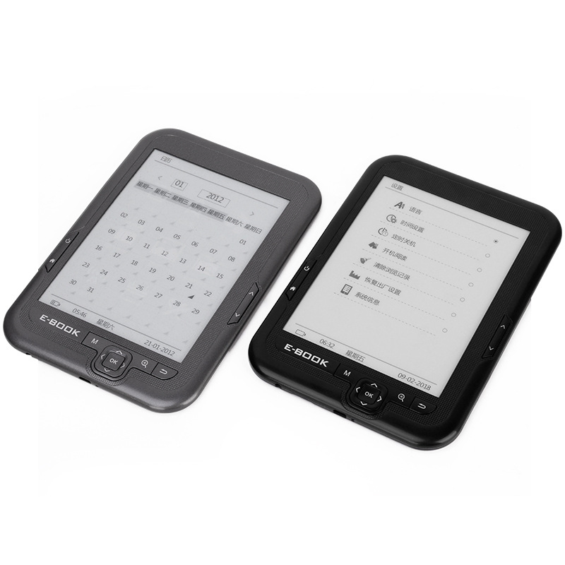 6" E Book Reader BLE WiFi Pdf Format E Ink Touch Screen E Paper Ereader Ebook