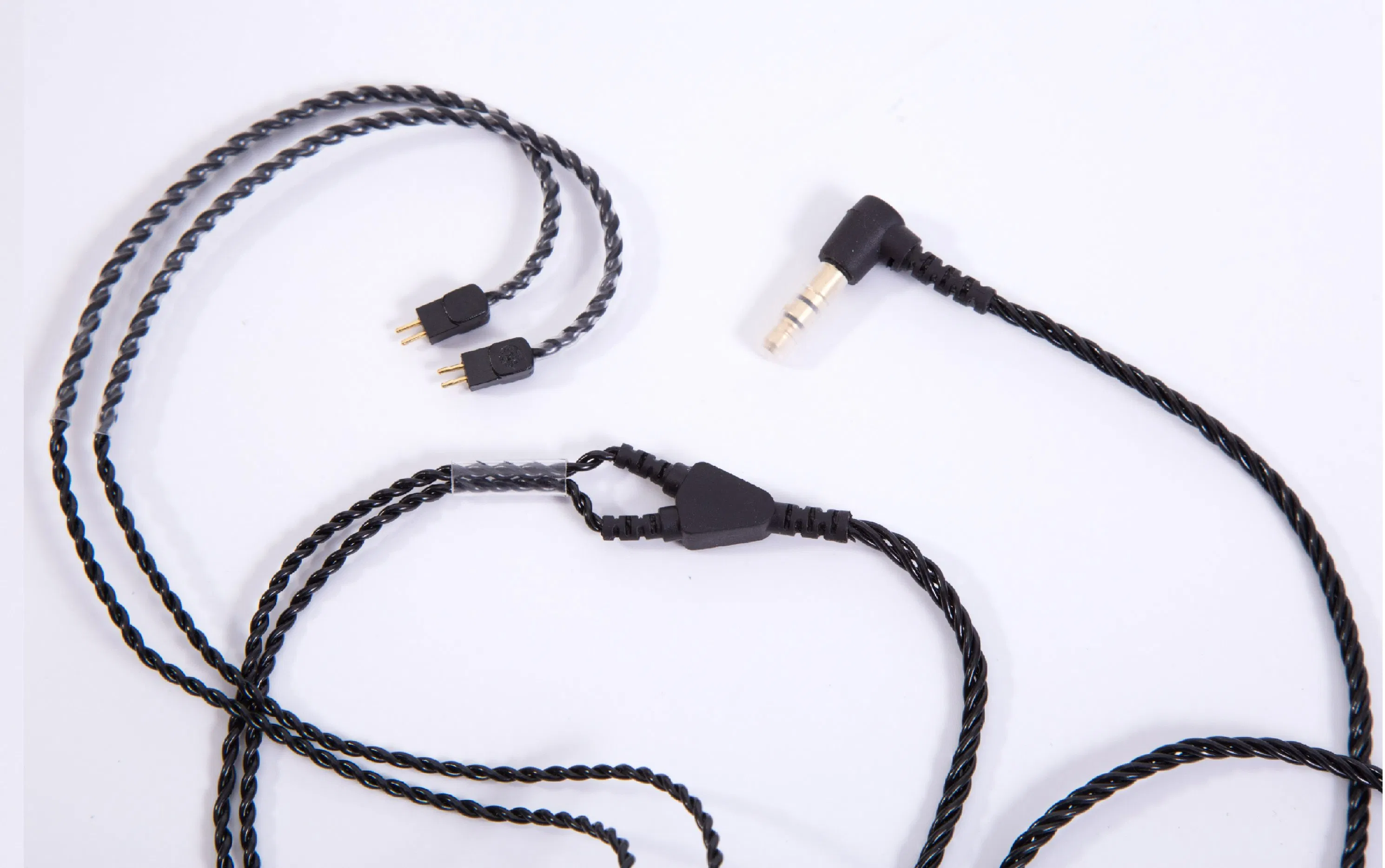 Line Curved in Ear Monitor Cable for Earphone