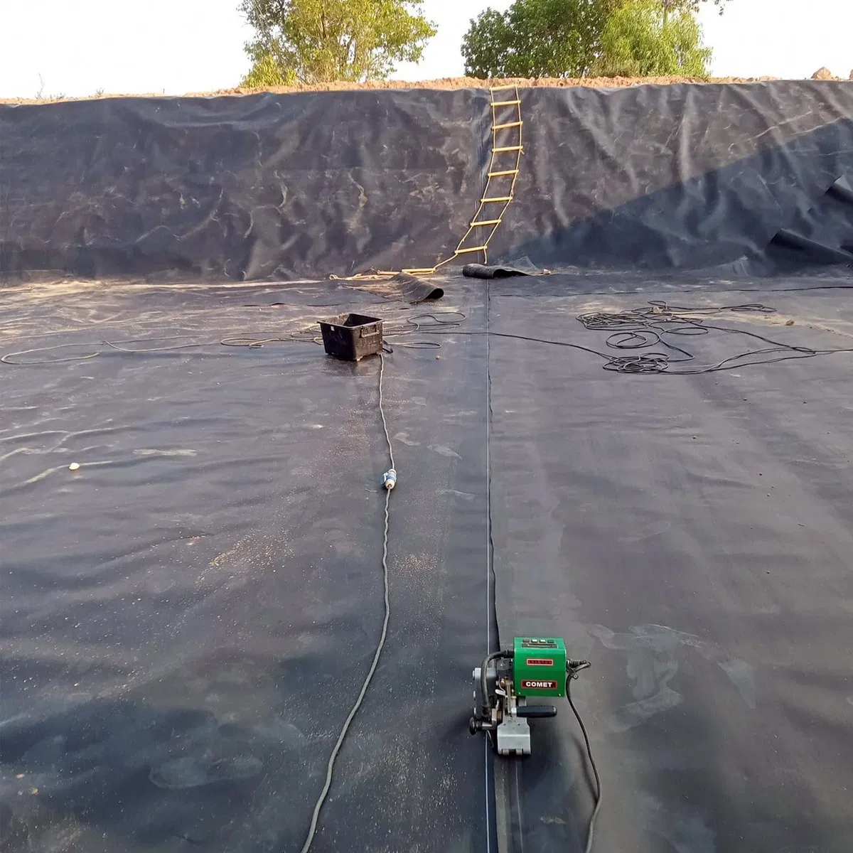 HDPE Geomembrane 1.5mm HDPE Pond Liner for Water Reservoir