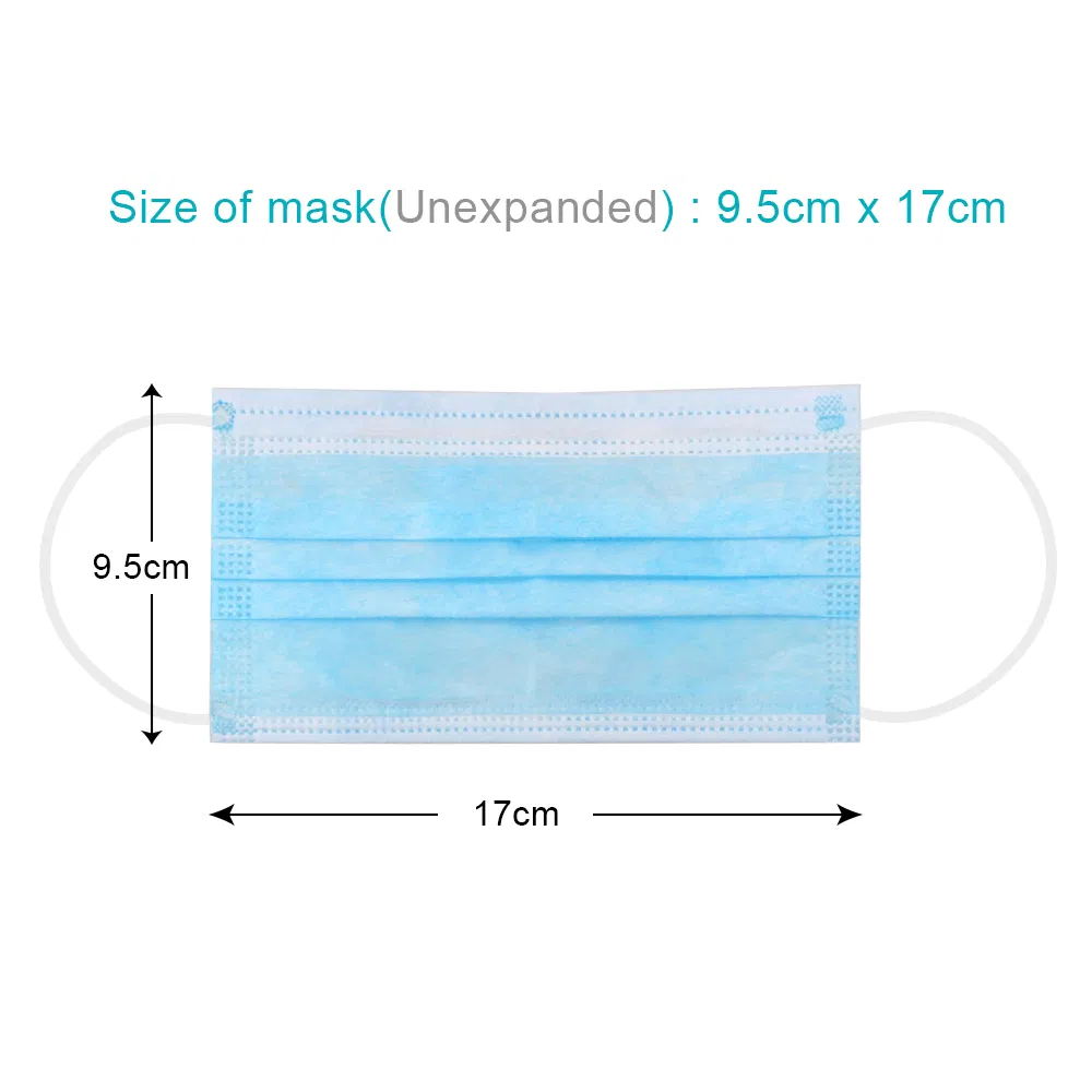 Disposable Protective Face Mask for Dental & Beauty Use
