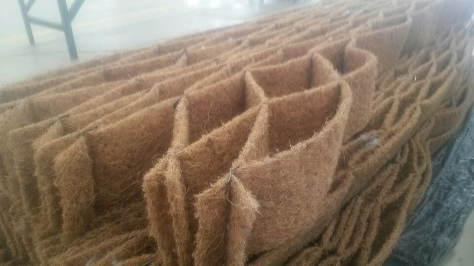 Environmental and Planting Blanket Shredded Coconut Mat Degradable Blanket
