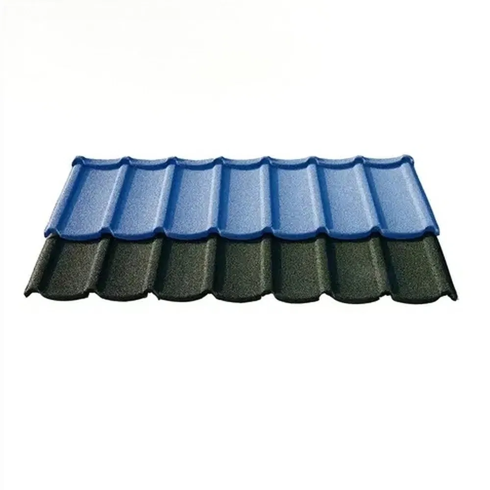 Каменная металлочерепица Tudor 420 мм, ураганопрочная