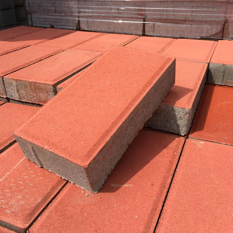 Water Permeable Ceramic Brick for Exterior Use High Compressive Strength Free Sample