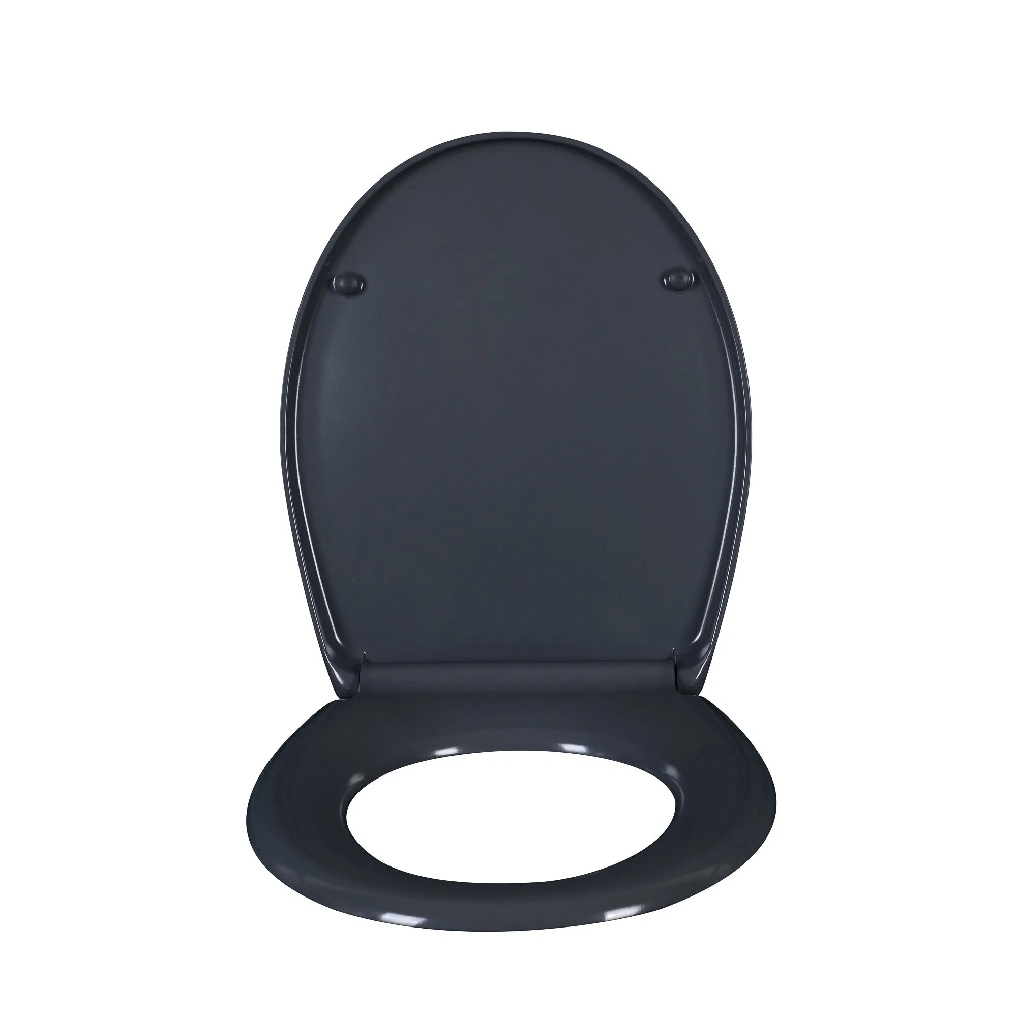 Washroom Toilet Lip Factory Export UF Gray Soft Close Toilet Seat Cover
